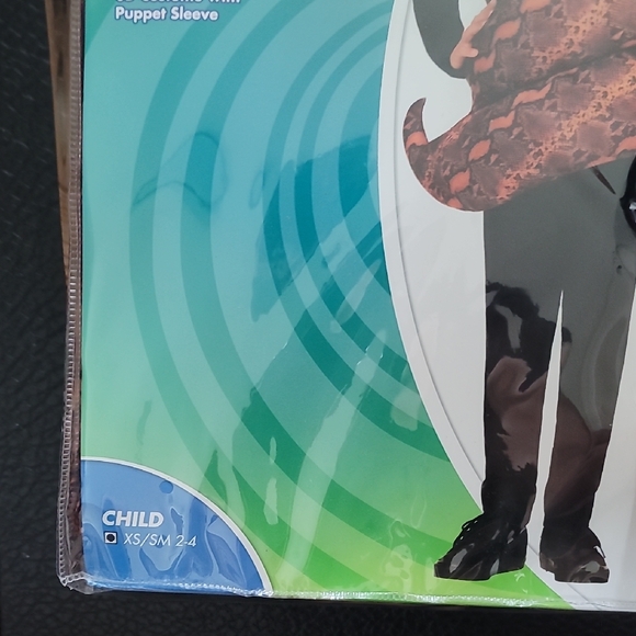 Spirit Fiery Red and Brown Orange Snack Puppet 3D Costume - Picture 2 of 3